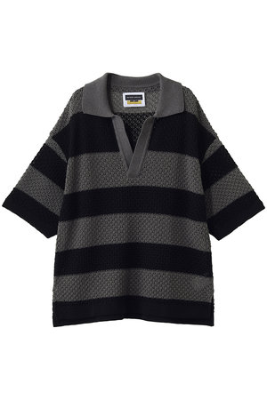 MAISON SPECIAL(メゾンスペシャル)｜【UNISEX】ラガーボーダー ニット