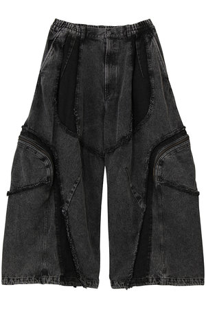 MAISON SPECIAL(メゾンスペシャル)｜【UNISEX】デニム切り替えカーゴ