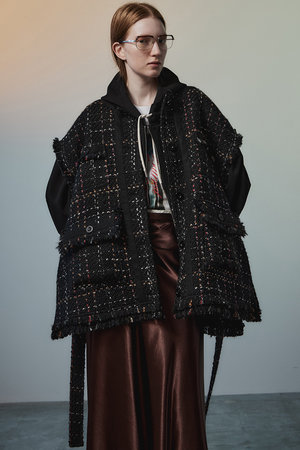 MAISON SPECIAL(メゾンスペシャル)｜【予約販売】Belted Tweed