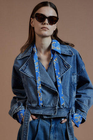 MAISON SPECIAL(メゾンスペシャル)｜【予約販売】Denim Short Trench