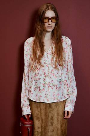 MAISON SPECIAL(メゾンスペシャル)｜Flower Print Shirt/フラワー