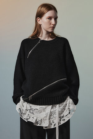 MAISON SPECIAL(メゾンスペシャル)｜【予約販売】Zipper Knit