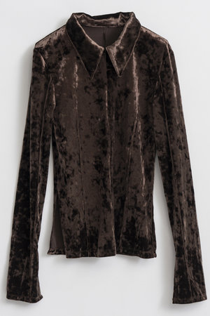 MAISON SPECIAL(メゾンスペシャル)｜【予約販売】Velour Polo Shirt