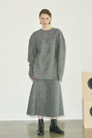 WRAPINKNOT(ラッピンノット)｜コンプレスドウールスカート