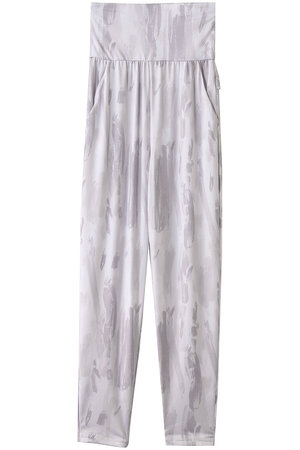 Julier(ジュリエ)｜Vertical brushプリントギャザーパンツ/ホワイト系