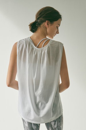 Julier(ジュリエ)｜ロイヤルクロス天竺タンクトップ/ホワイト の通販