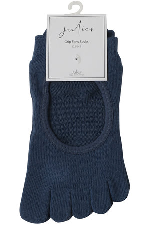 Julier(ジュリエ)｜グリップフローソックス/ブルー の通販｜ELLESHOP