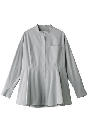 LE PHIL(ル フィル)｜SOLOTEXペプラムブラウス/グレー の通販