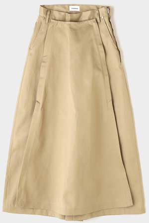 LE PHIL(ル フィル)｜THE WIDE SKIRT PANTS/カーキ の通販｜ELLESHOP