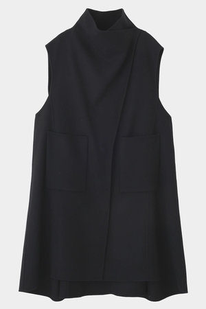 LE PHIL(ル フィル)｜ソフトウールリバーオーバーサイズロングジレ