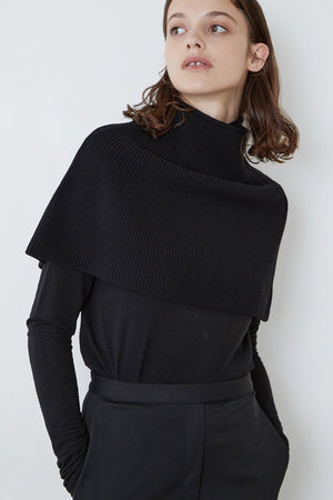 LE PHIL ヴィスニット F ブラック はき心地と細見えを備えたジョグパンツ「LE PHIL／ヴィスニットパンツ