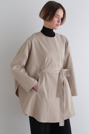 LE PHIL(ル フィル)｜フレアーサークルジャケット/ベージュ の通販