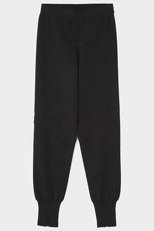 LE PHIL(ル フィル)｜ヴィスニットパンツ/ブラック の通販｜ELLESHOP