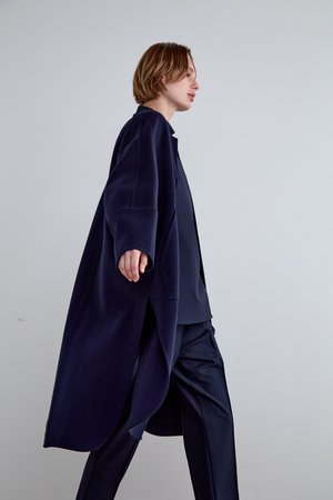 LE PHIL(ル フィル)｜《LE PHIL》ソフトウールリバーノーカラーコート