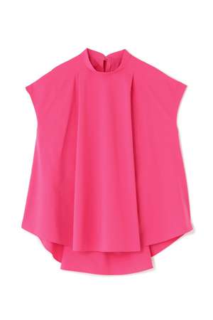 ルフィル　ライトストレッチブラウス　 ピンク　24SS 春ブラウス LE PHIL(ル フィル)｜【予約販売】SOLOTEXノースリーブブラウス/ピンク