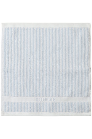 KID BLUE(キッドブルー)｜25タオルKBストライプハンカチ/サックス の