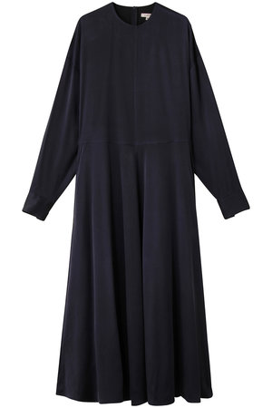 BLAMINK(ブラミンク)｜ロングスリーブドレス/ネイビー の通販