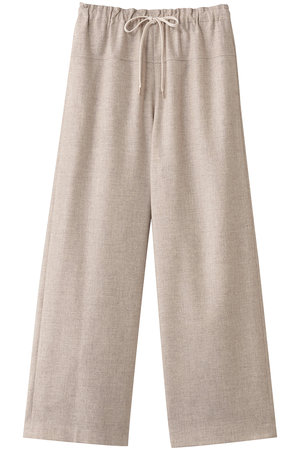 BLAMINK(ブラミンク)｜【BLMK】ウールカシミヤドロストパンツ/ベージュ