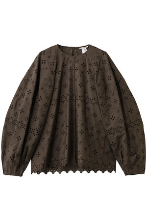 BLAMINK(ブラミンク)｜エンブロイダリーボリュームスリーブブラウス