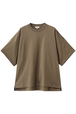 BLAMINK ブラミンク コットンクルーネック刺繍ノースリーブTシャツ 7917-222-0011 グレー系 0 BLAMINK(ブラミンク)｜【BLMK】コットンクルーネック 刺繍