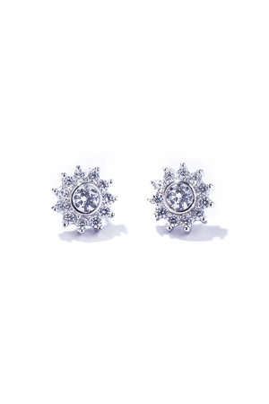 les bonbon(ル ボンボン)｜princess flower ピアス/シルバー の通販
