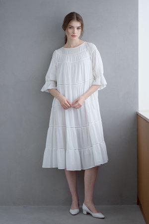 Merlette(マーレット)｜PARADIS ドレス/ホワイト の通販
