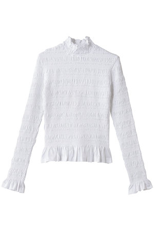 Merlette(マーレット)｜KANTOR スモッキング刺しゅう ハイネック