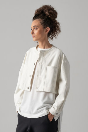 COGTHEBIGSMOKE コグ ザ ビッグスモーク COGTHEBIGSMOKE(コグ ザ ビッグスモーク)｜16 NIKKI COLLARLESS JACKET