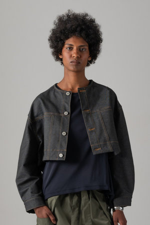 COGTHEBIGSMOKE(コグ ザ ビッグスモーク)｜16 NIKKI COLLARLESS JACKET