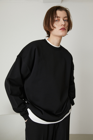 RIM.ARK(リムアーク)｜Basic R-neck knit PO(LARGE)/ニット