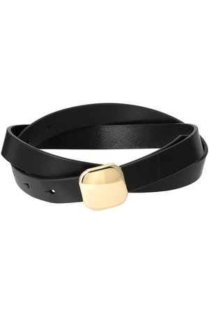 RIM.ARK(リムアーク)｜Simply leather belt/ベルト/ゴールド の通販