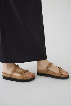 【5/1 10:00販売開始】Rubber sole strap sandal/サンダル