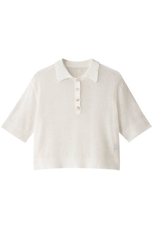 RIM.ARK(リムアーク)｜Mohair polo knit/ニット/ホワイト の通販