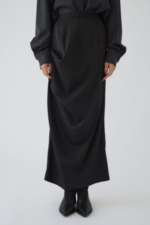 RIM.ARK(リムアーク)｜Tuck asymmetry SK/スカート/ブラック の通販