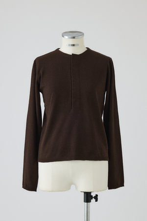 RIM.ARK(リムアーク)｜【予約販売】Hook design silk blend knit