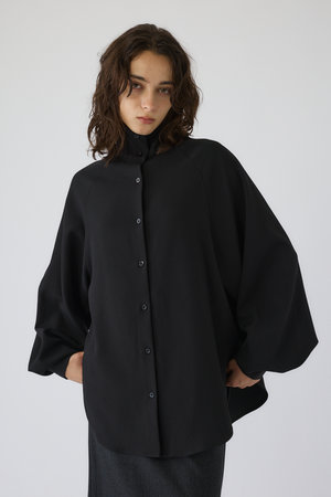 RIM.ARK(リムアーク)｜Super volume sleeve SH/シャツ/ブラック の通販