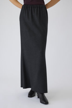 RIM.ARK(リムアーク)｜Herringbone maxi SK/スカート/ブラック の通販