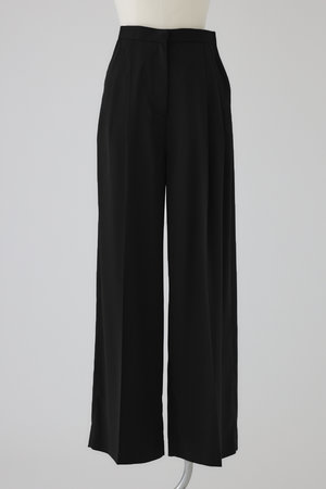 RIM.ARK(リムアーク)｜Move belt satin PT/パンツ/ブラック の通販