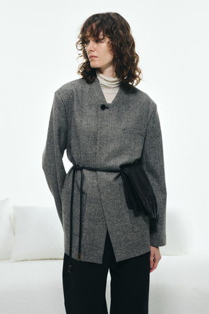 ジャケット・アウター RIM.ARK l belt box jacket RIM.ARK(リムアーク)｜Metal belt box jacket/ジャケット/ライト