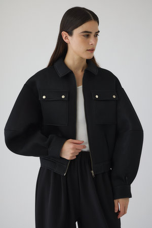 RIM.ARK(リムアーク)｜Sponge fabric bomber blouson/ブルゾン