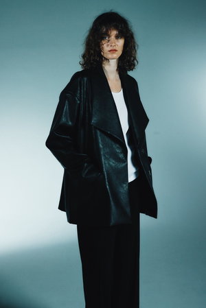 リムアーク　Classical leather like JK RIM.ARK(リムアーク)｜Classical leather like JK/ジャケット/ブラック