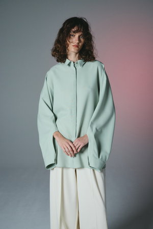 rim ark シャツ RIM.ARK ブラウス シャツ 入学式 入園式 卒業式 Tuck pleats back