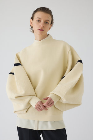 RIM.ARK(リムアーク)｜Volume sleeve design knit tops/ニット/オフ