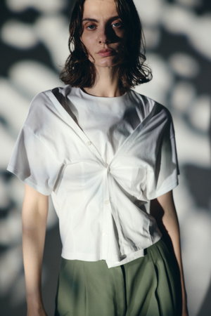 RIM.ARK(リムアーク)｜【予約販売】Refined 2way cut tops/プル