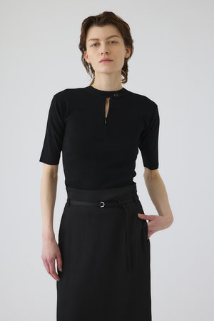 RIM.ARK Long slit cut tops 新品　ブラック　リムアーク RIM.ARK(リムアーク)｜【予約販売】Silent slash tops/トップス