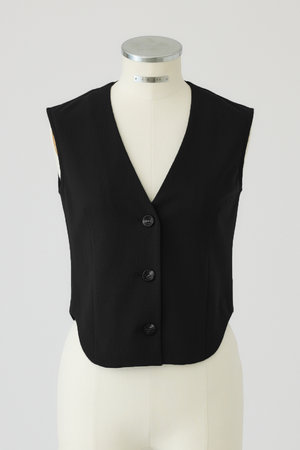 RIM.ARK(リムアーク)｜Comfy vest tops/ベスト/ブラック の通販