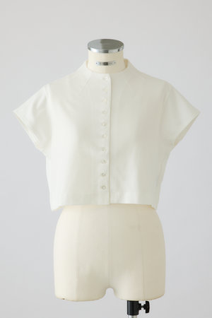 RIM.ARK(リムアーク)｜Neck darts cut tops/トップス/ホワイト の通販