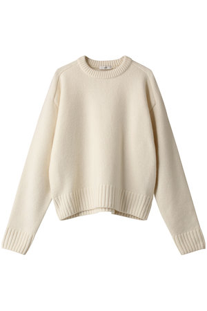 ATON(エイトン)｜WOOL CASHMERE SILK クルーネックセーター