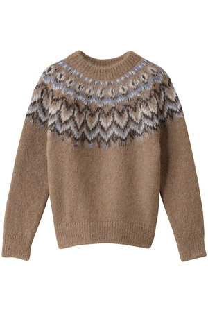 SLOANE(スローン)｜3Gヨーク編み アルパカ×ウール ノルディッククルー