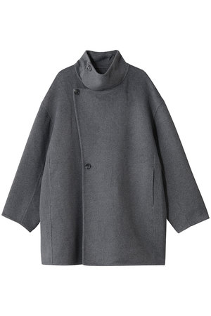 MIDIUMISOLID(ミディウミソリッド)｜スタンドリバーコート/gray の通販